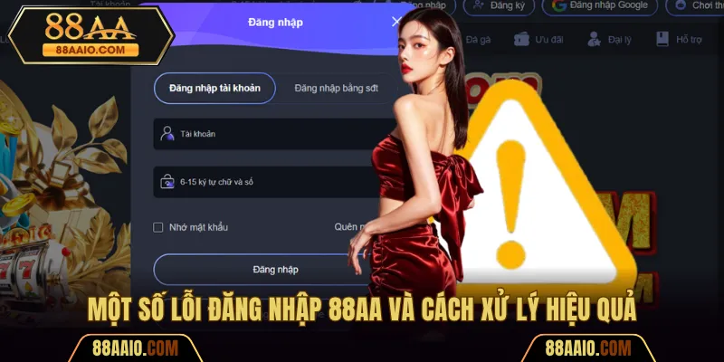 Một số lỗi đăng nhập tài khoản và cách xử lý hiệu quả